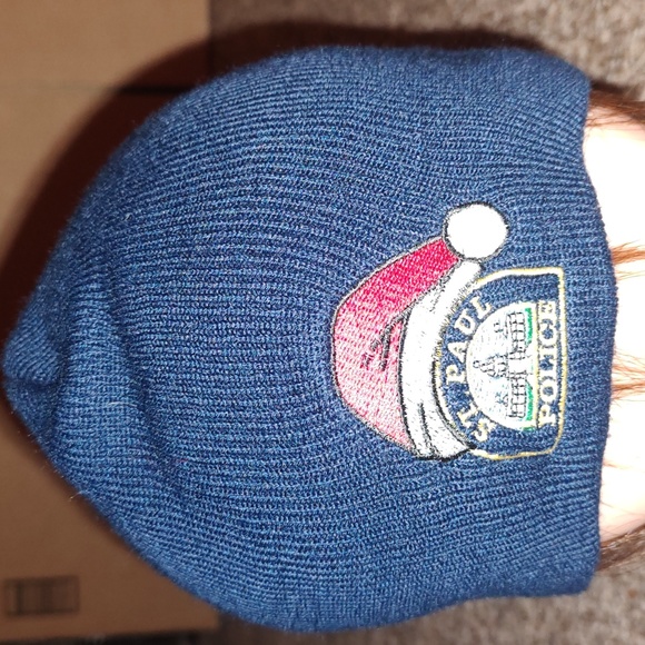 Advantage Series Ltd St Paul Police Embroidered Adult Beanie - Picture 2 of 7